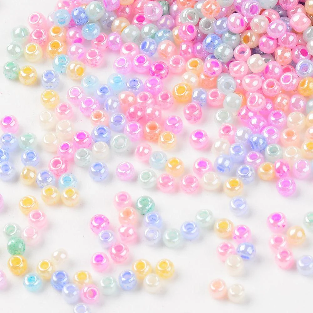 12/0 Rocailles - pastel multicolor 2mm- 10 gram