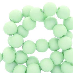 Acryl kralen Green ash 4mm - ±100 stuks