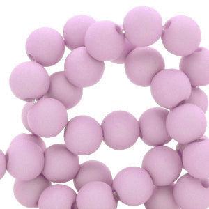 Acryl kralen Lilac 4mm - ±100 stuks