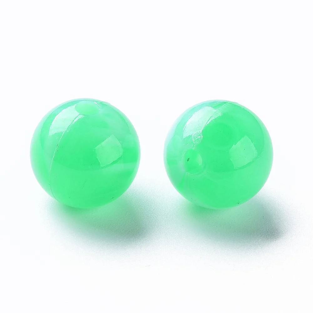 Acryl kralen Marmer Mix 10mm - 10 stuks - Image 2
