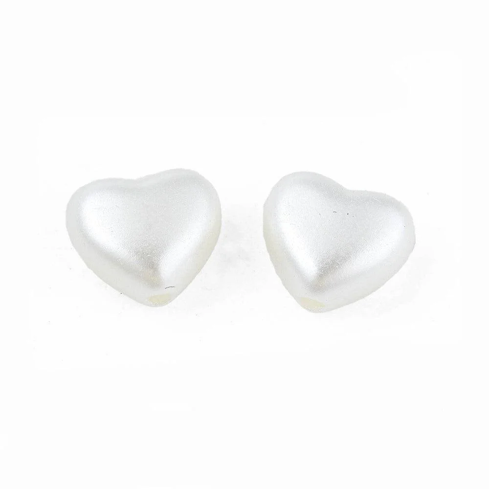 Acryl kralen imitatie parel 9mm - ±35 stuks
