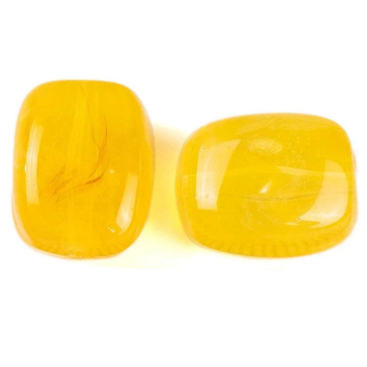 Acryl marmer Rechthoek Honey Gold 13mm - per 8 stuks - Image 2