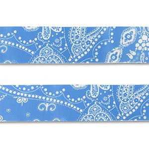 Bandana lichtblauw 4cm- per 1,5 meter
