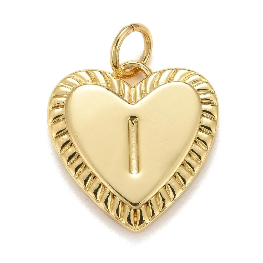 Bedel 18K goud alfabet "kies je letter" letter hartje 16mm - Image 11