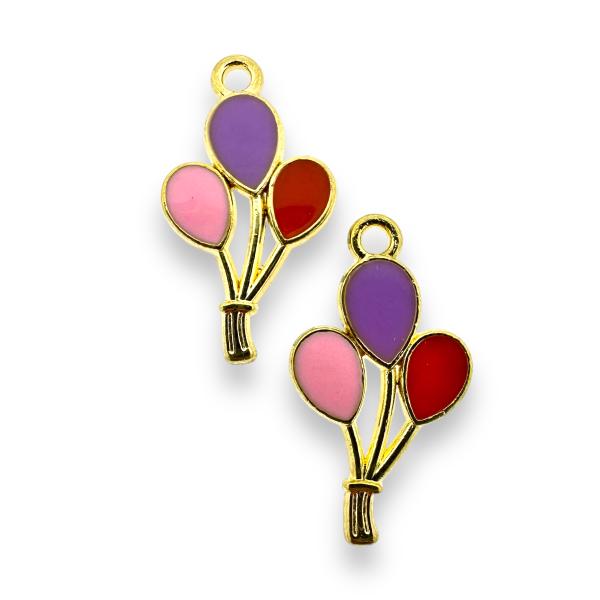 Bedel emaille ballon pastel 23mm