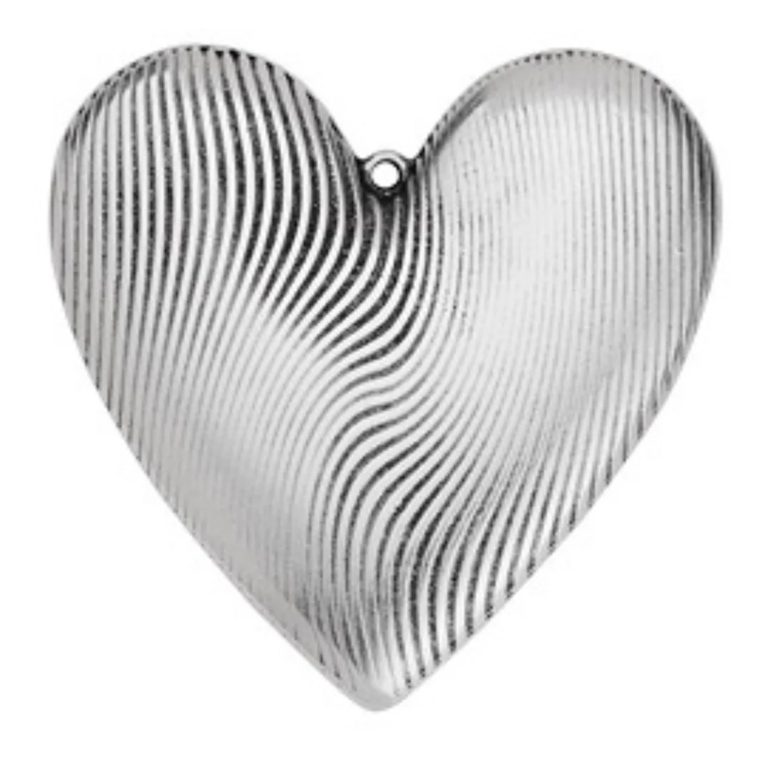 Bedel hart groot RVS zilver DQ 52x50mm