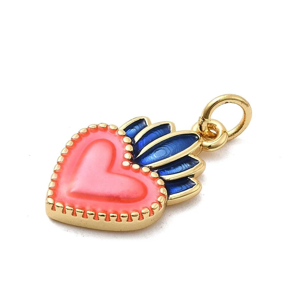Bedel Hart RVS Goud / Blauw / Roze 19mm - per stuk - Image 2