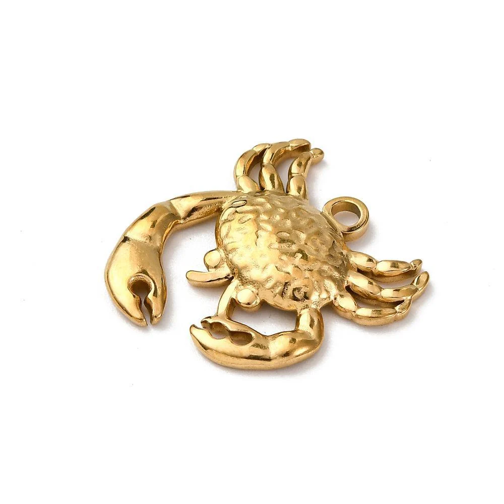Bedel Krab Goud RVS 20mm - per stuk - Image 2