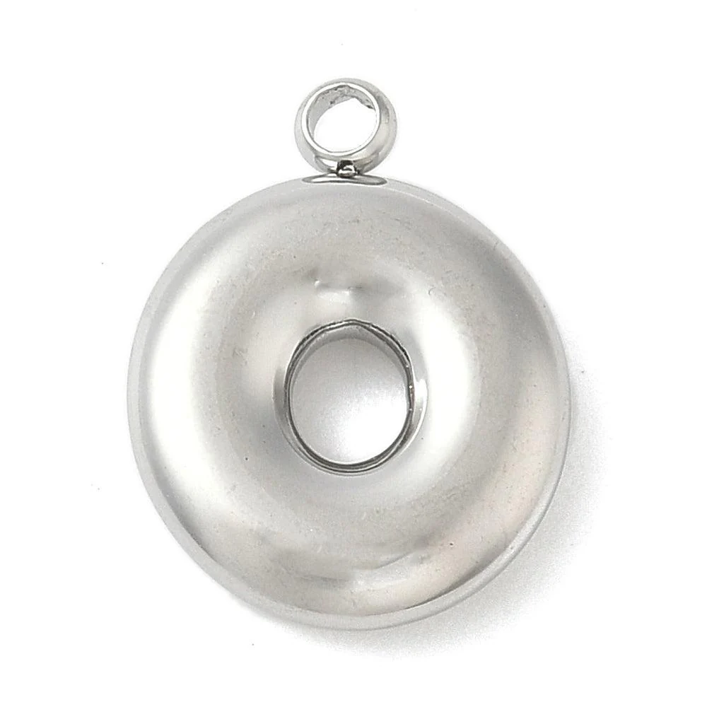 Bedel letter alfabet A-Z RVS zilver ±17mm - per stuk - Image 13