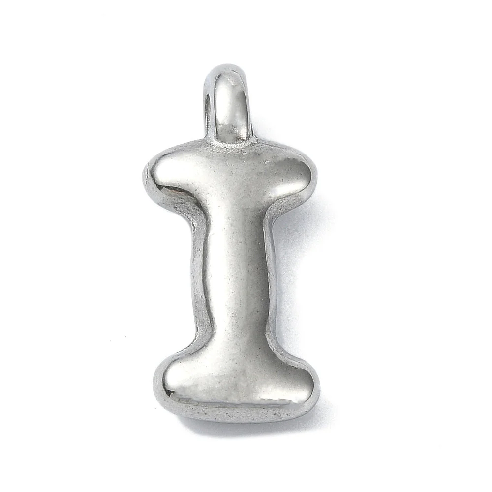 Bedel letter Bubble alfabet A-Z RVS zilver 19x13mm - Image 9
