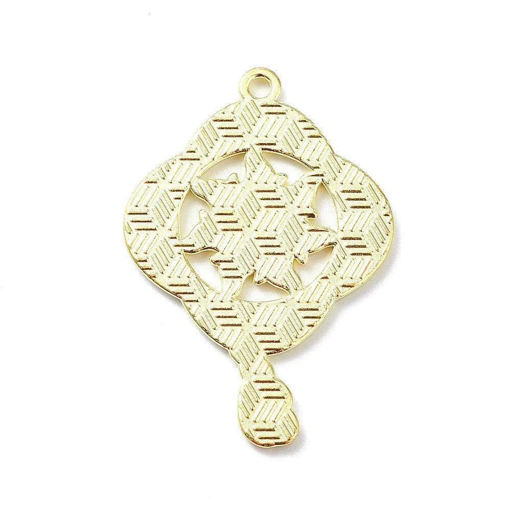 Bedel Prinses en Zon Emaille / Goud 38mm - per stuk - Image 3