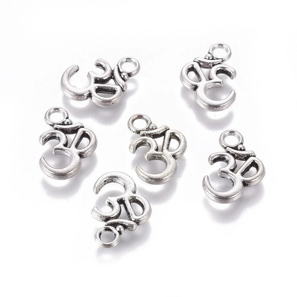 Bedel Ohm zilver 15mm - per stuk - Image 2