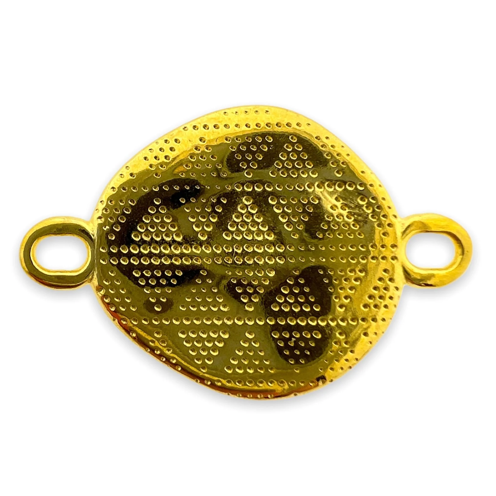 Bedel tussenzetsel motief Goud 24K DQ 15x23mm