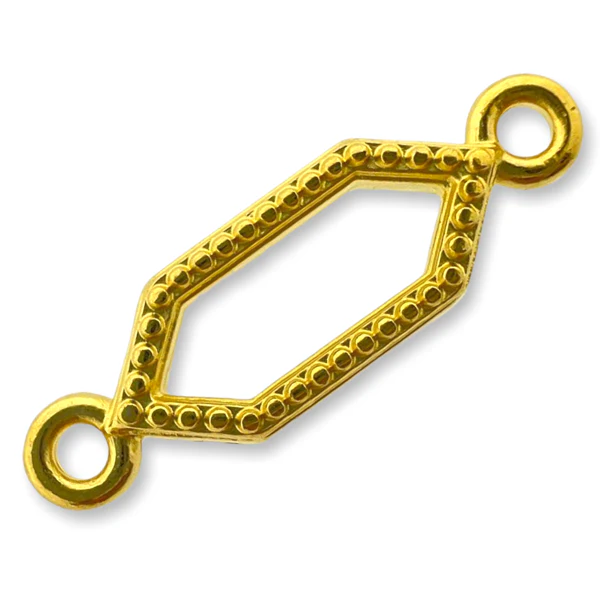 Bedel ruit Goud 24kr DQ 6x20mm