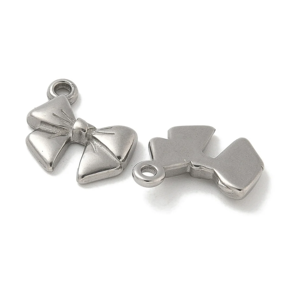 Bedel Strikje RVS Zilver 15mm - per stuk - Image 2