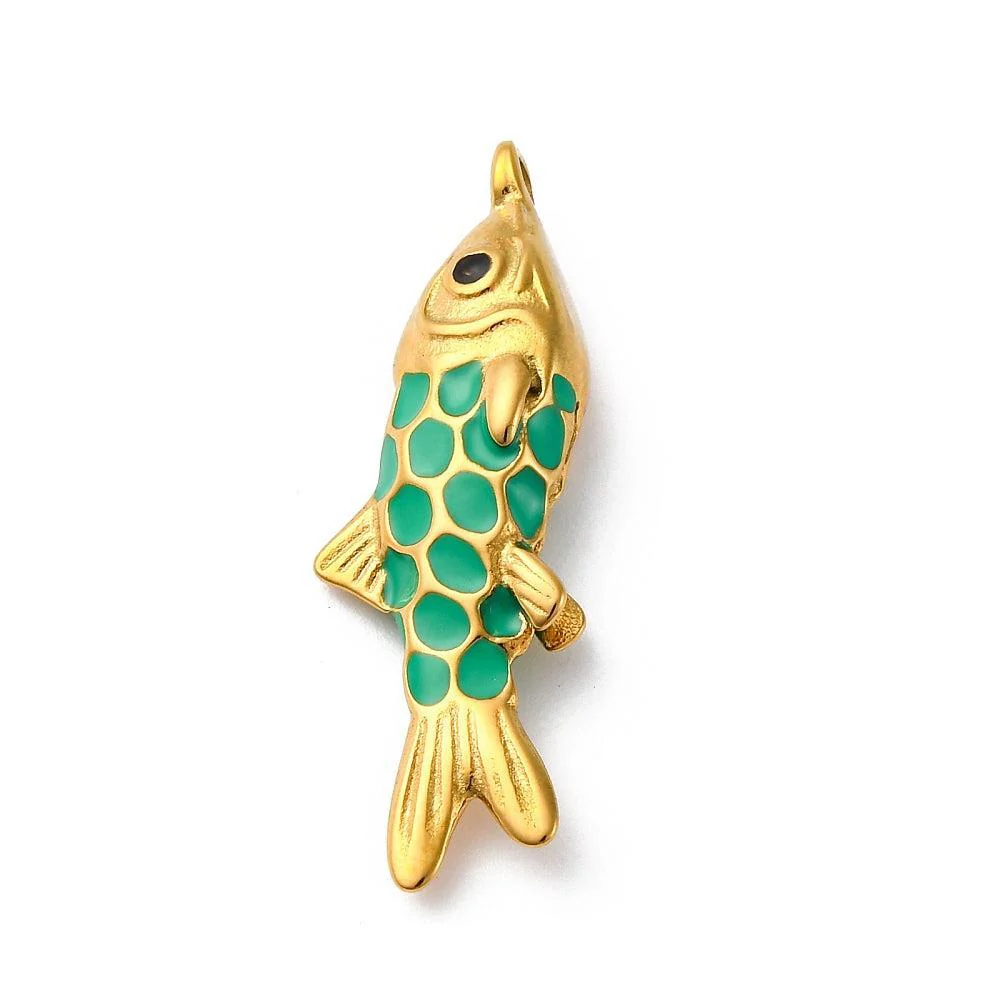 Bedel Vis 14K Gold Plated 36,5x12x7mm - per stuk - Image 3