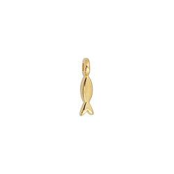 Bedel visje 24K goud 11mm