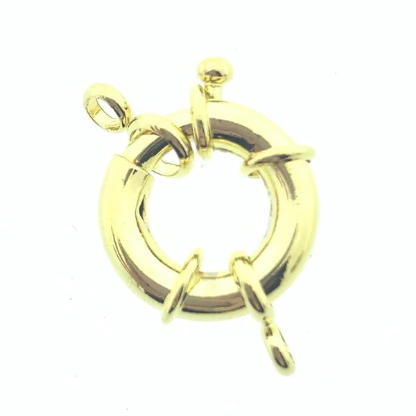 Boei sluiting budget Goud 17x6mm