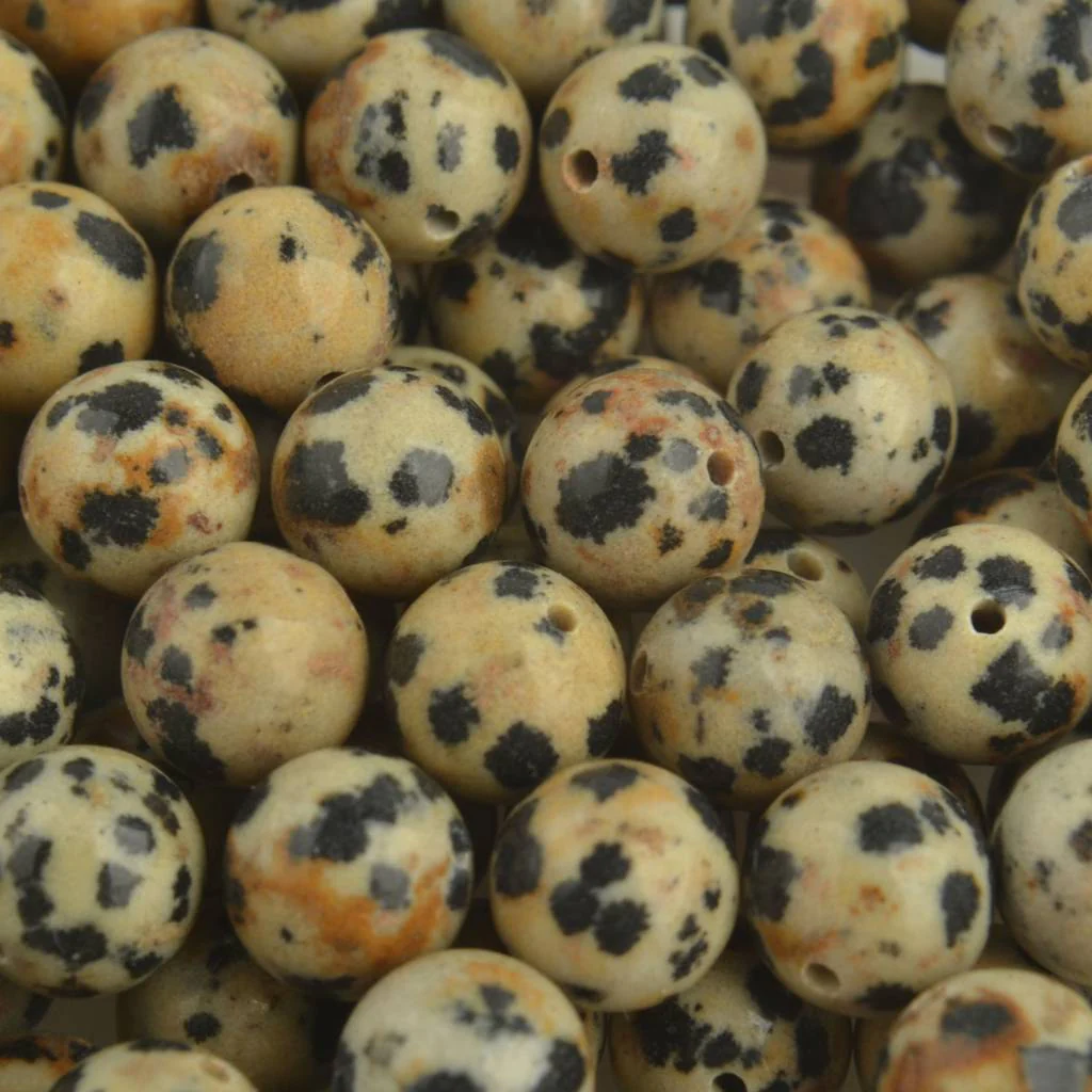 Edelsteen Dalmatier Jasper 8mm