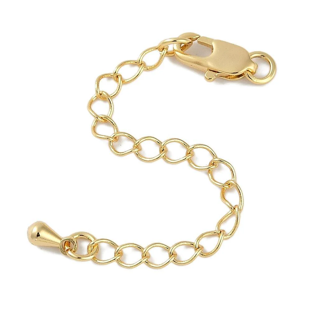 Complete sluiting goud 18K Gold Plated 73mm - per stuk