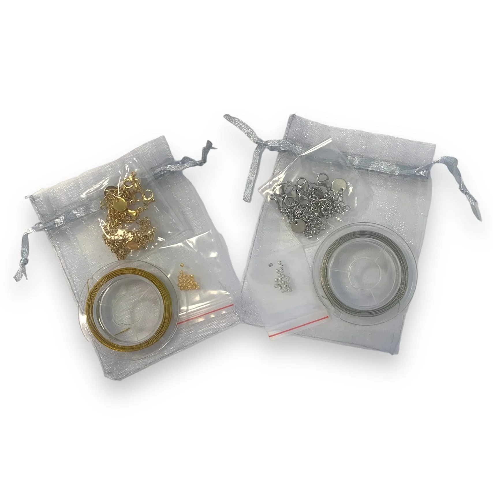 Complete starters set sluitingen zilver RVS - Image 3