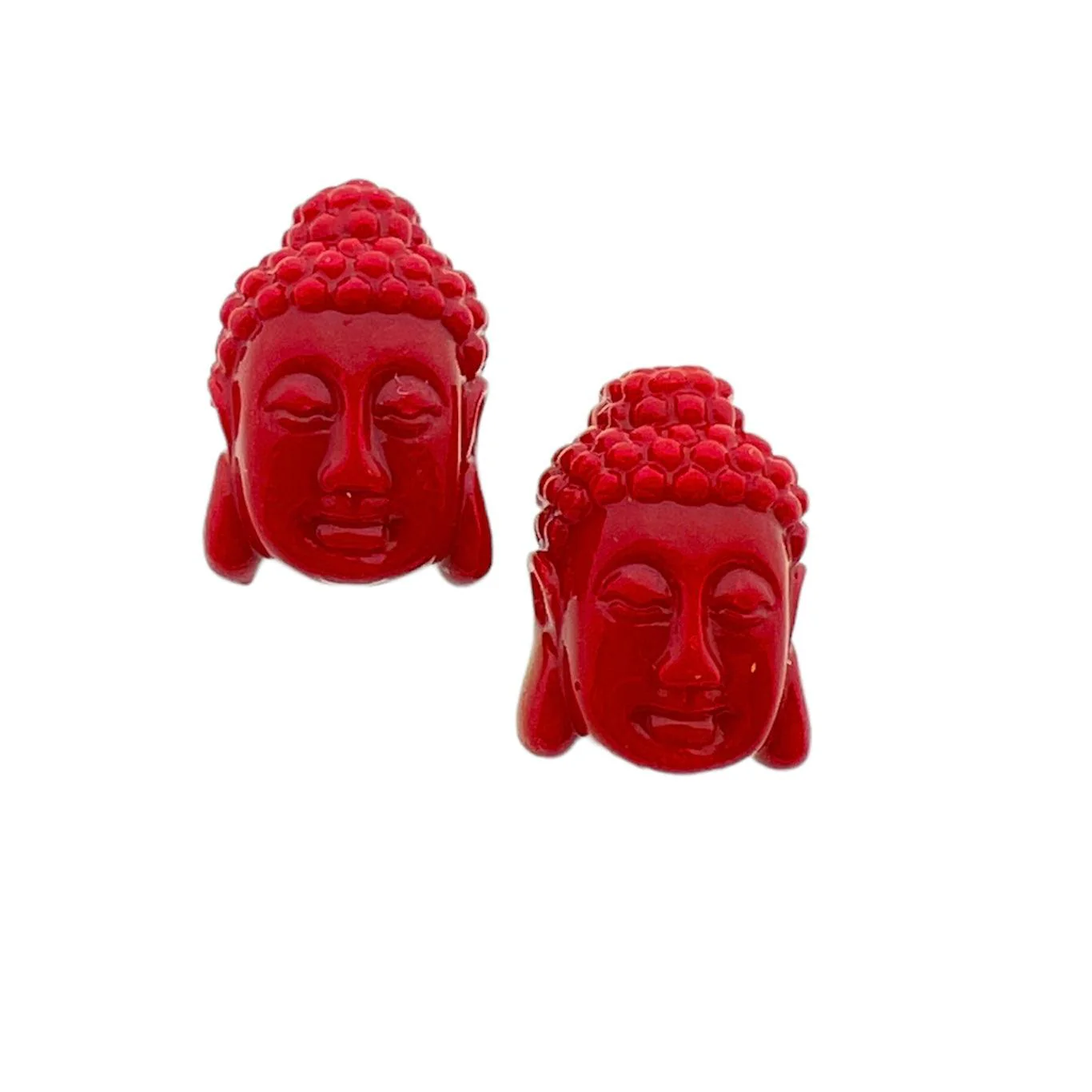 Coral kraal buddha multicolour 15x10mm - Image 2