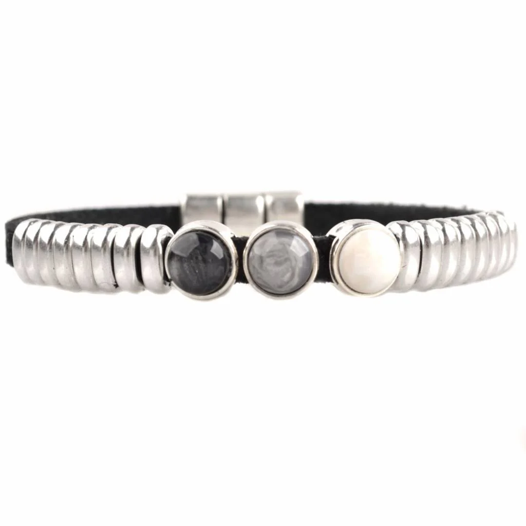 DIY armband polaris #3 Black & Grey