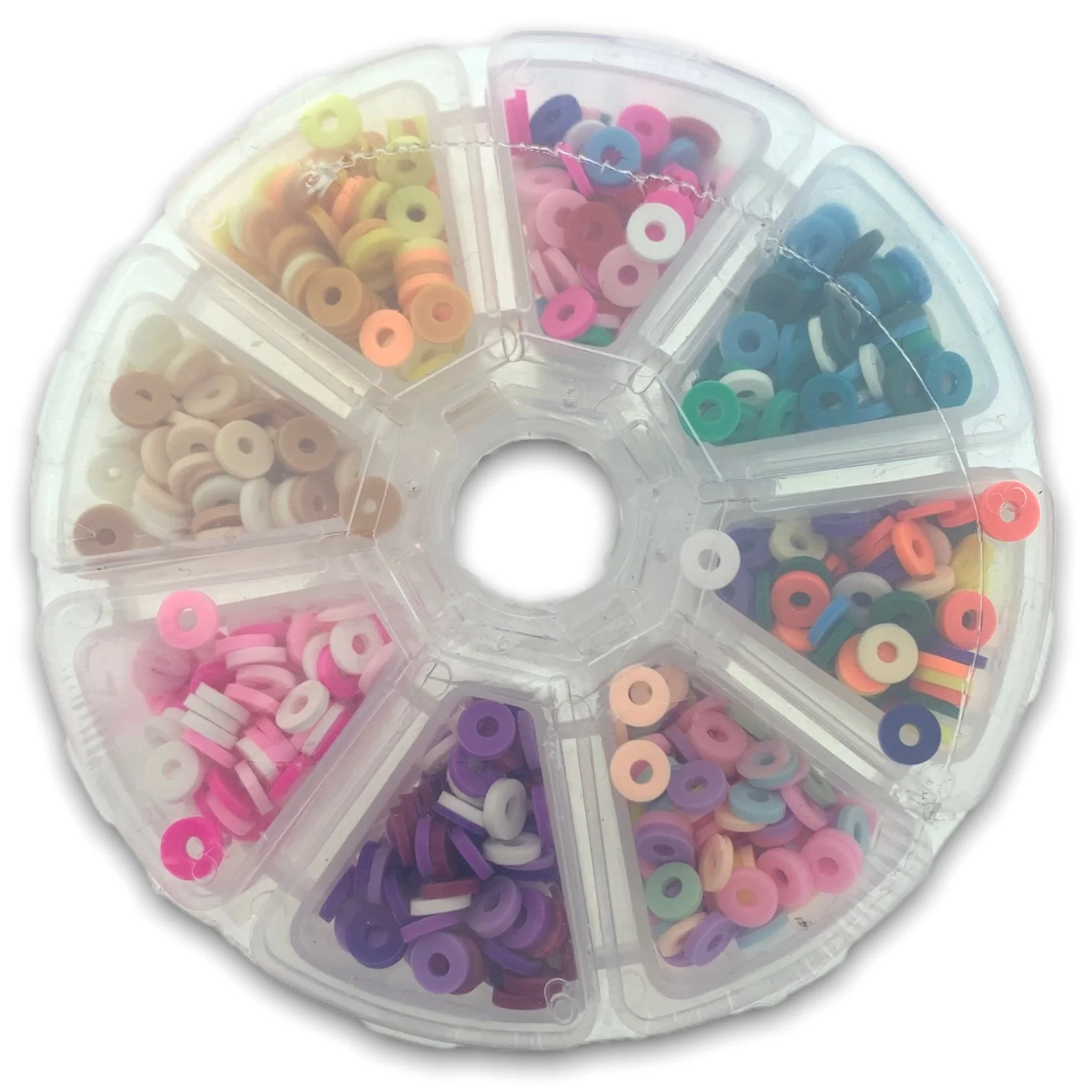 DIY set 6mm discs multicolor mix