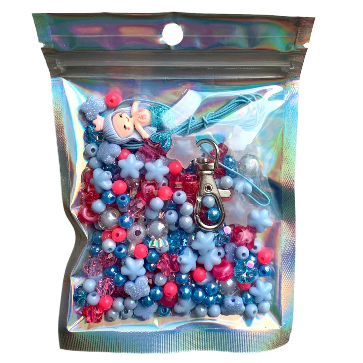 DIY kralen set magical mermaid - blauw - Image 2
