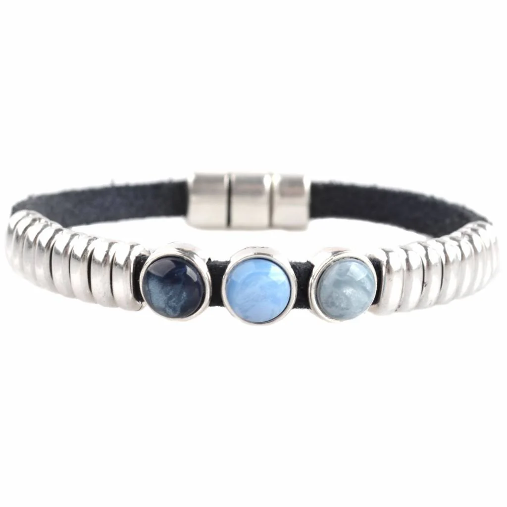 DIY set armbanden polaris 3 stuks Dark blue - Image 2