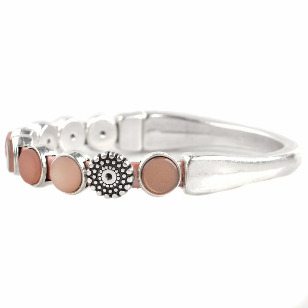 DIY set armbanden polaris 3 stuks Nude Pink - Image 5