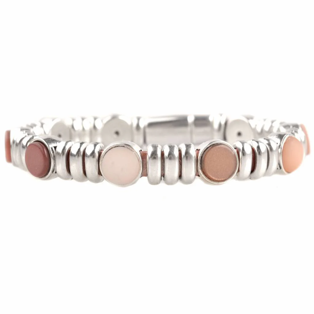 DIY set armbanden polaris 3 stuks Nude Pink - Image 6