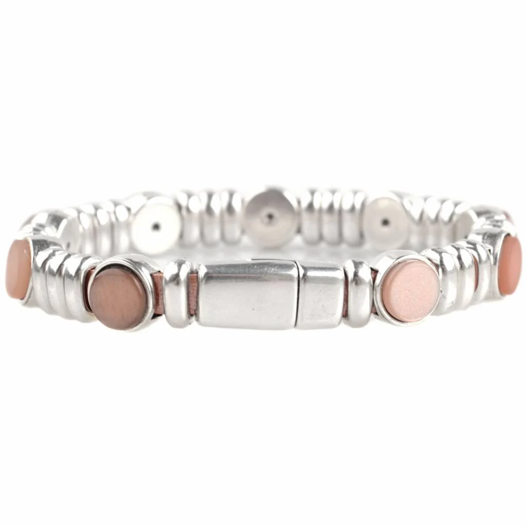 DIY set armbanden polaris 3 stuks Nude Pink - Image 7