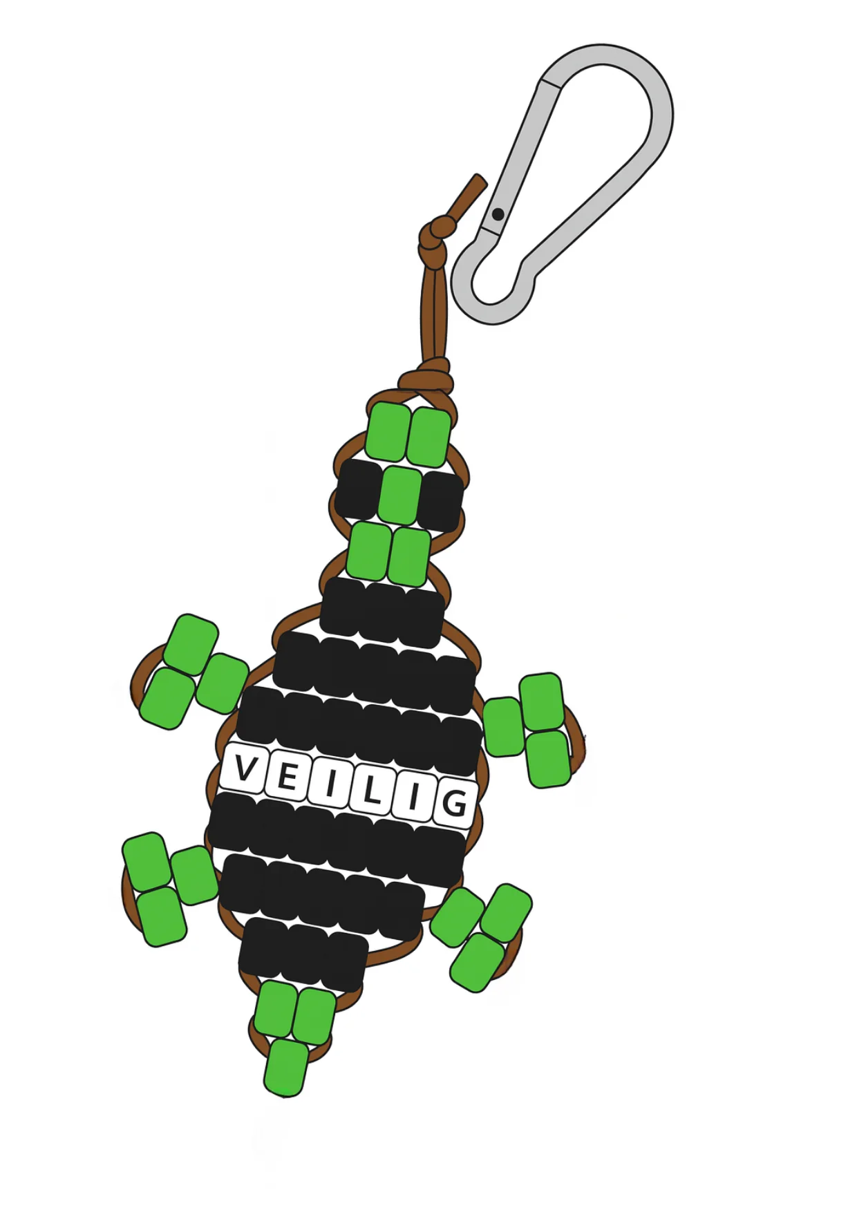 DIY Tassenhanger Stichting Groei veilig "SCHILDJE" - Image 3