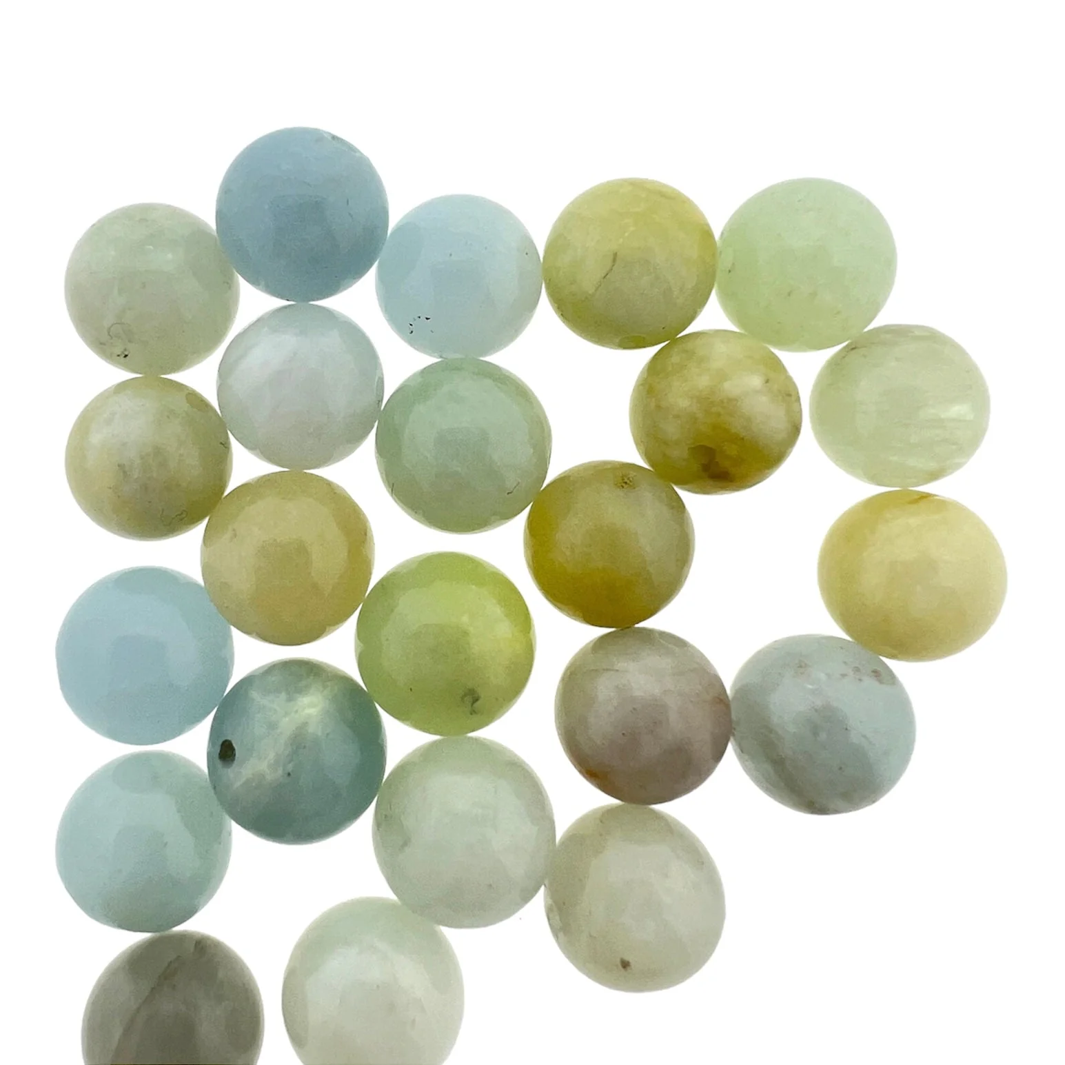 Edelsteen aquamarine blauw 8mm