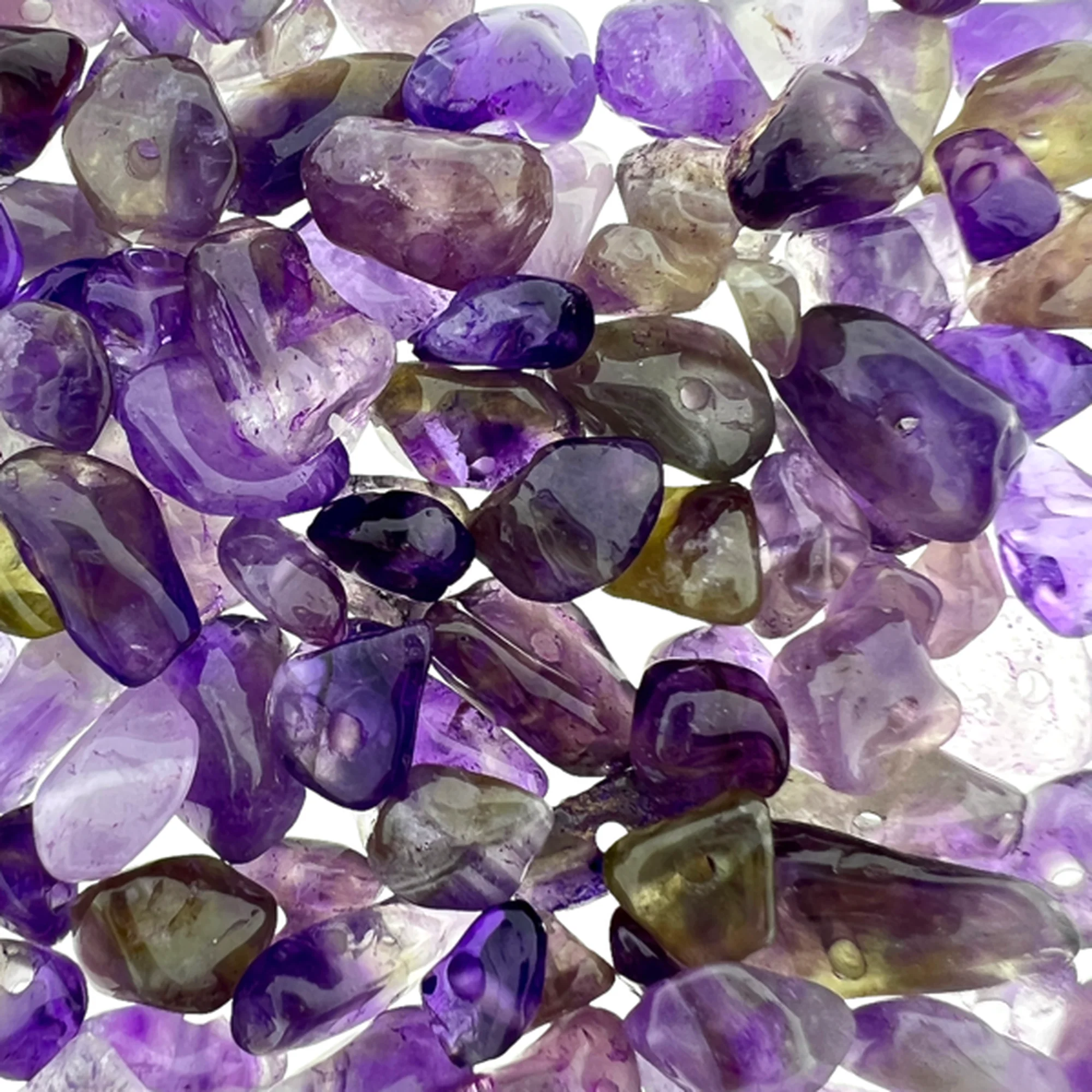 Edelsteen chips amethyst 5-8mm - 20 gram
