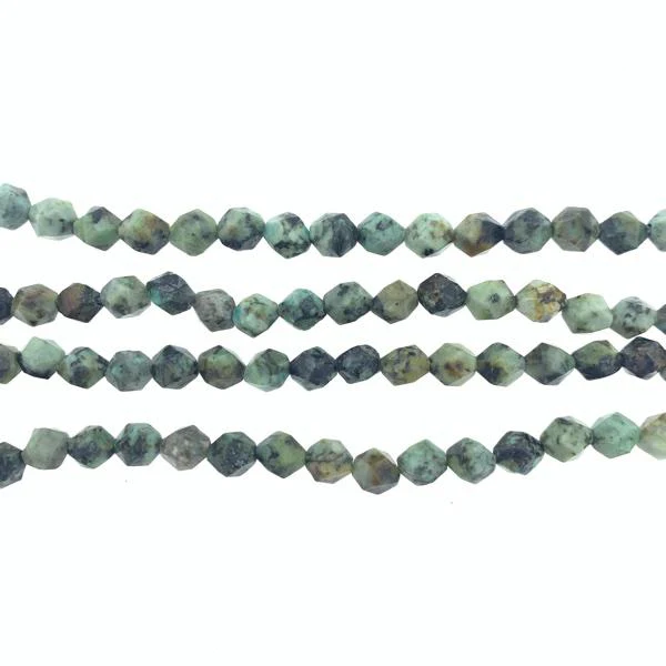 Edelsteen facet Afrikaans turquoise 6mm