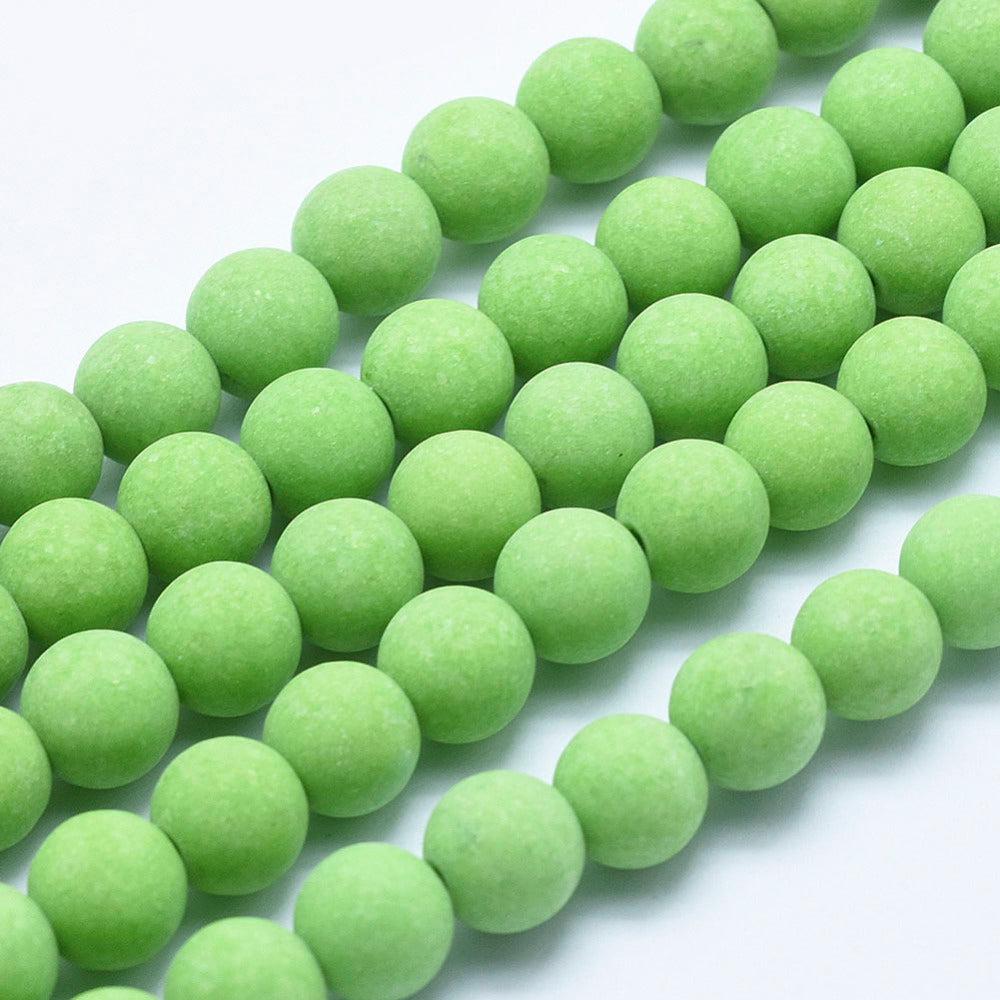 Edelsteen jade rond 4mm groen- 20 stuks