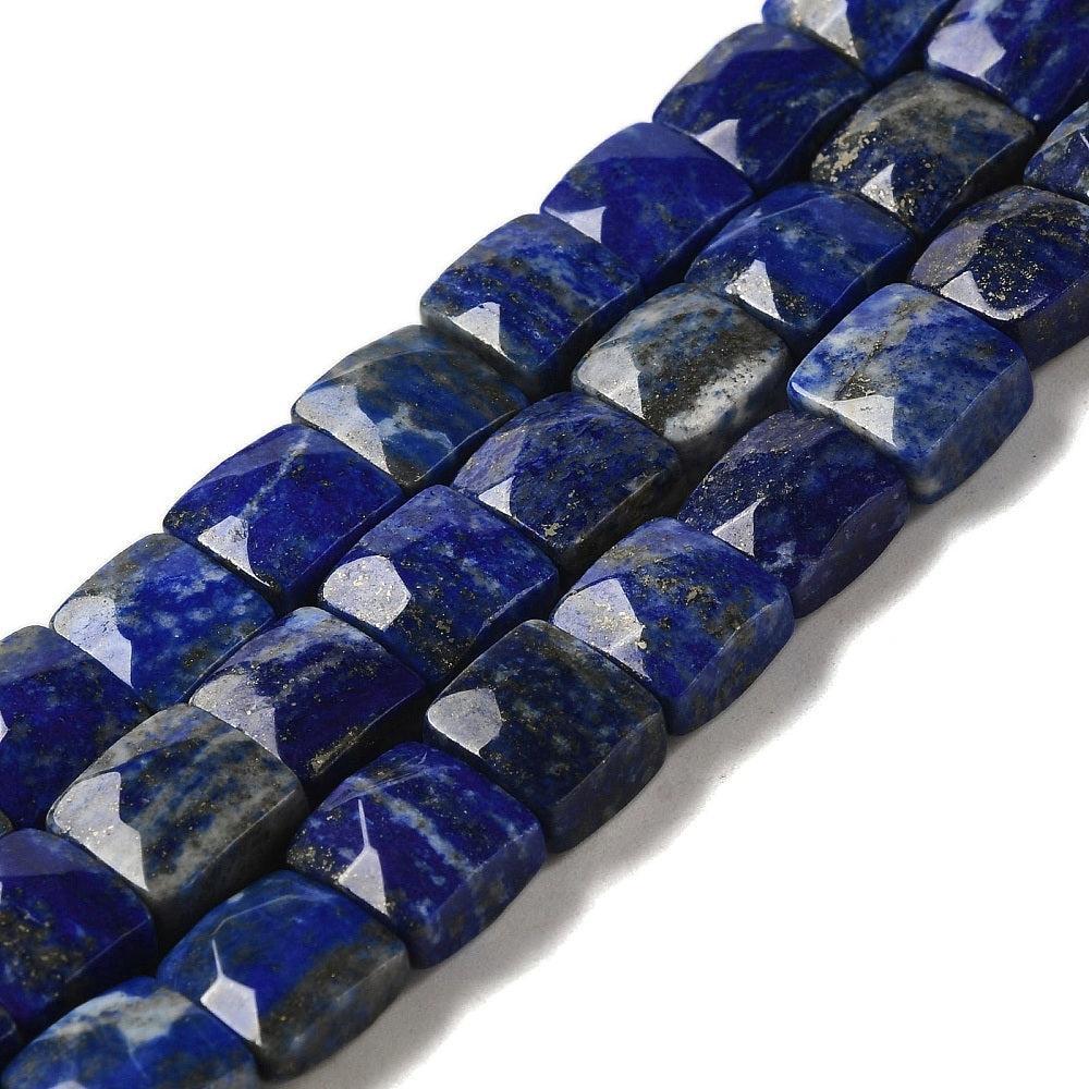 Edelsteen lapis 10mm faceted - per stuk