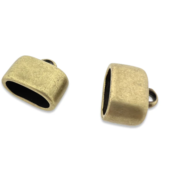Eindkap Ø8x16mm brons DQ- per stuk