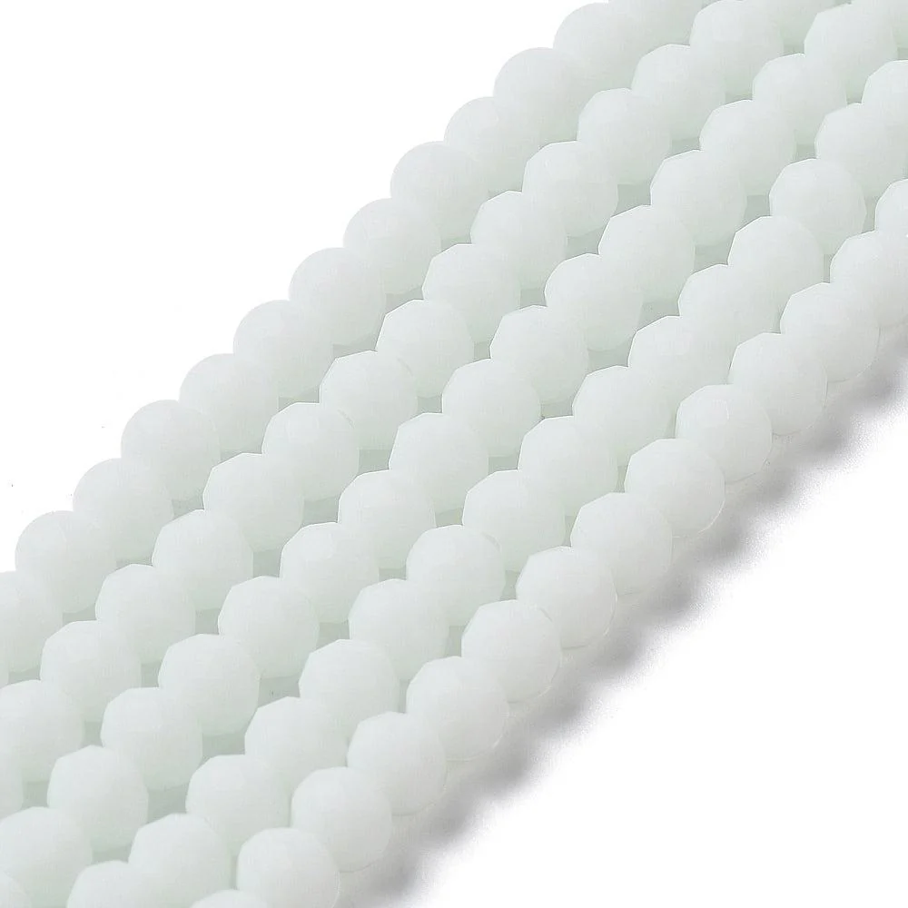 Facet frosted white 3mm- per ±120