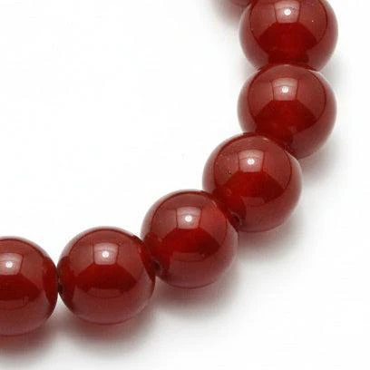 Edelsteen kraal Carneool rond Rood 4mm - per 20 stuks - Image 2