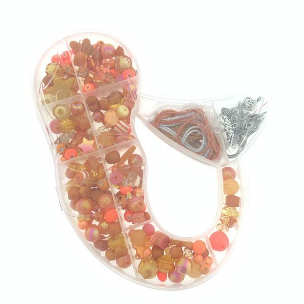 Giftbox kids mini met kralen, design bord, bedels & draad - Image 9