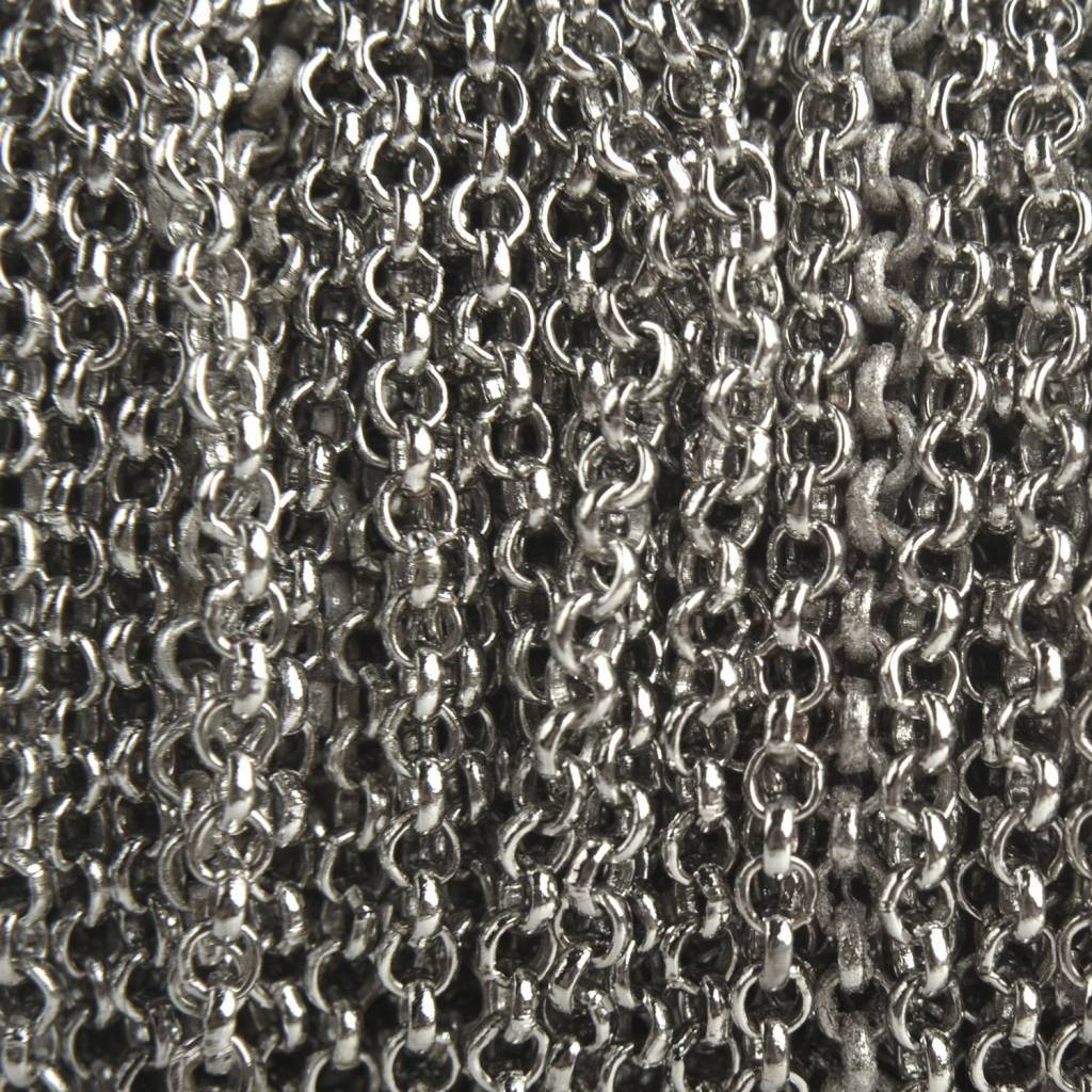 Jasseron ketting rond 2,5mm - per meter
