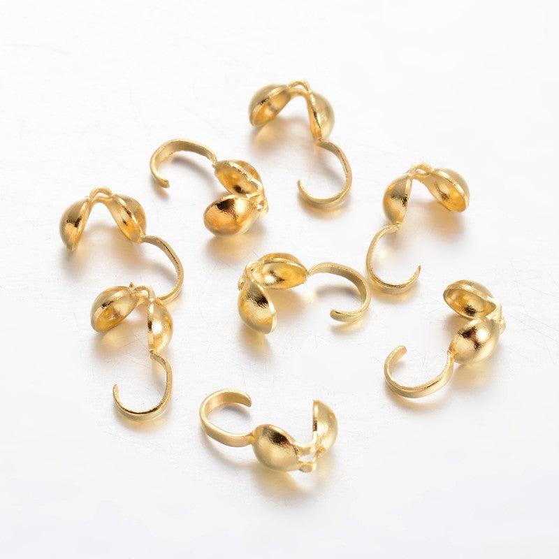 Kalotje goud 9x4mm - 10 stuks - Image 2