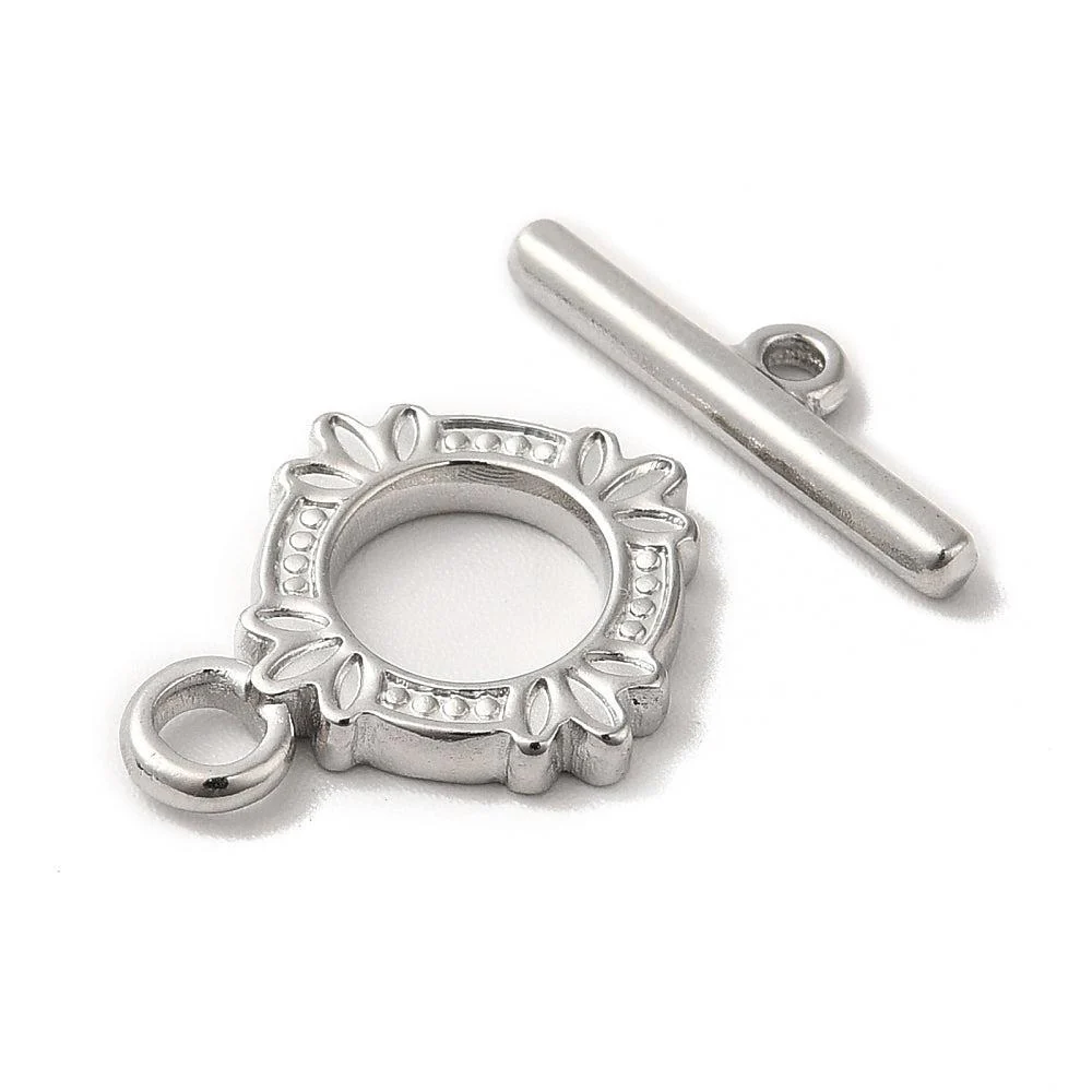 Kapittel slot Zilver RVS 14mm - per stuk - Image 2