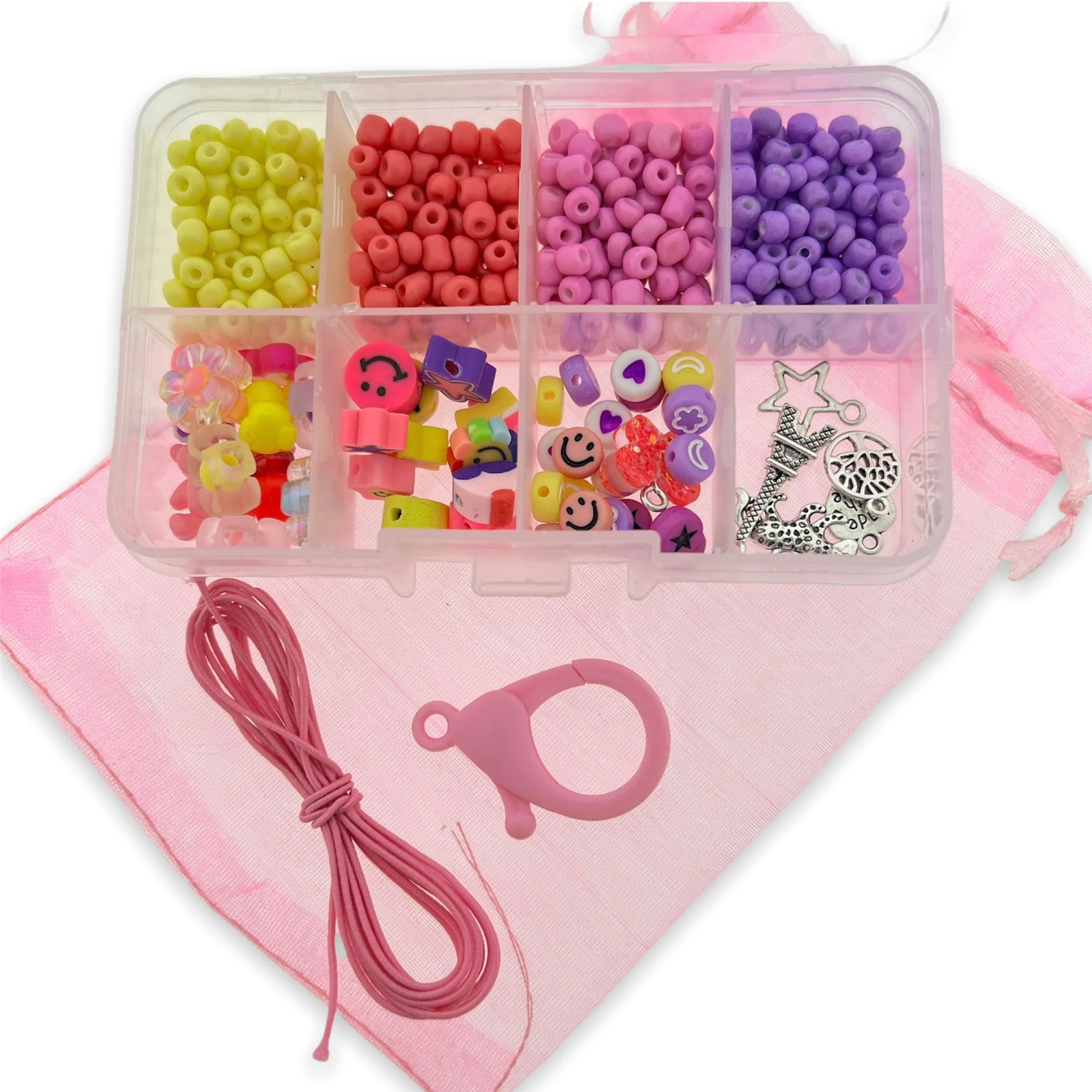 Kinderfeestjes box groot Flower mix - Image 2