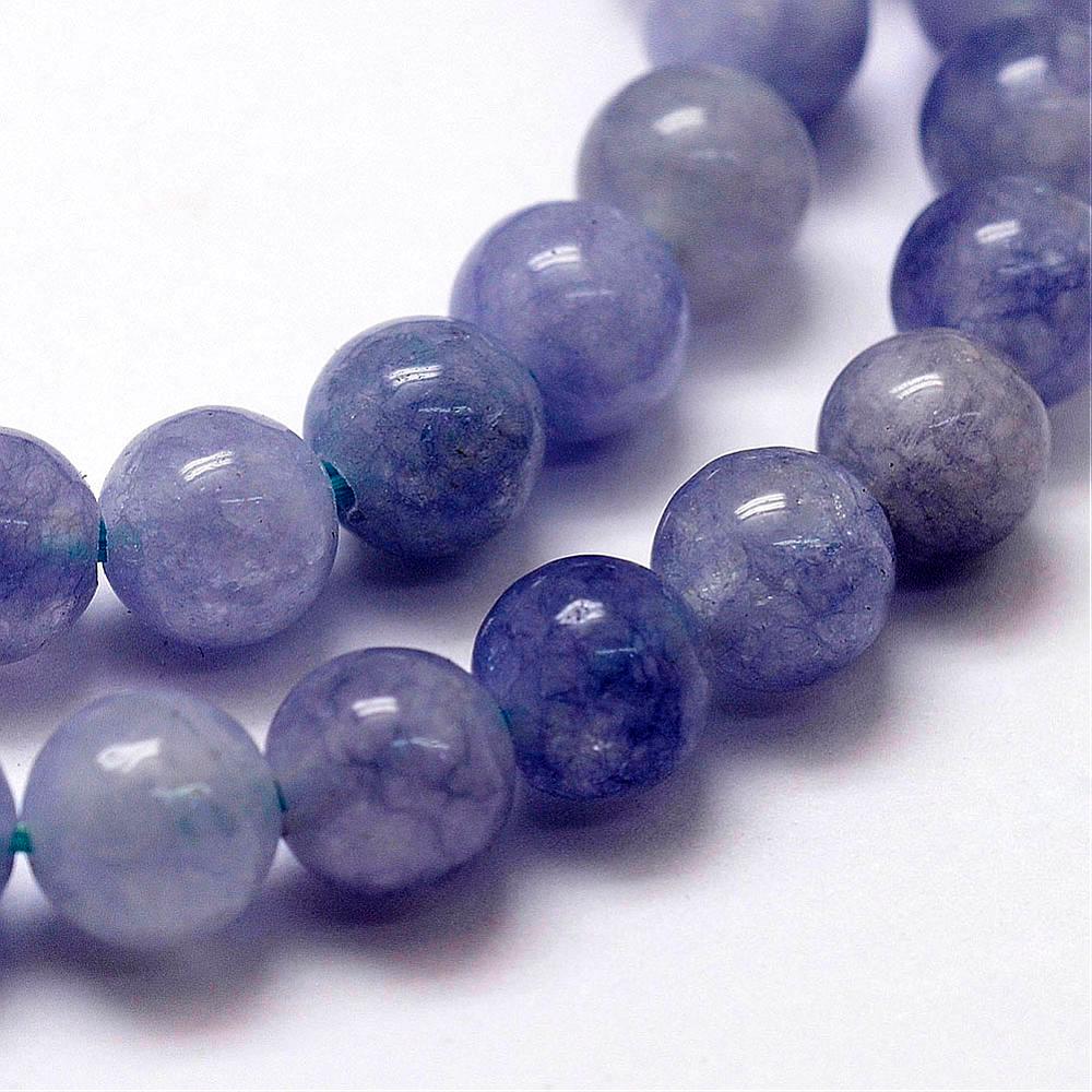 Edelsteen white jade imitation aquamarine 6mm - 15 stuks - Image 2
