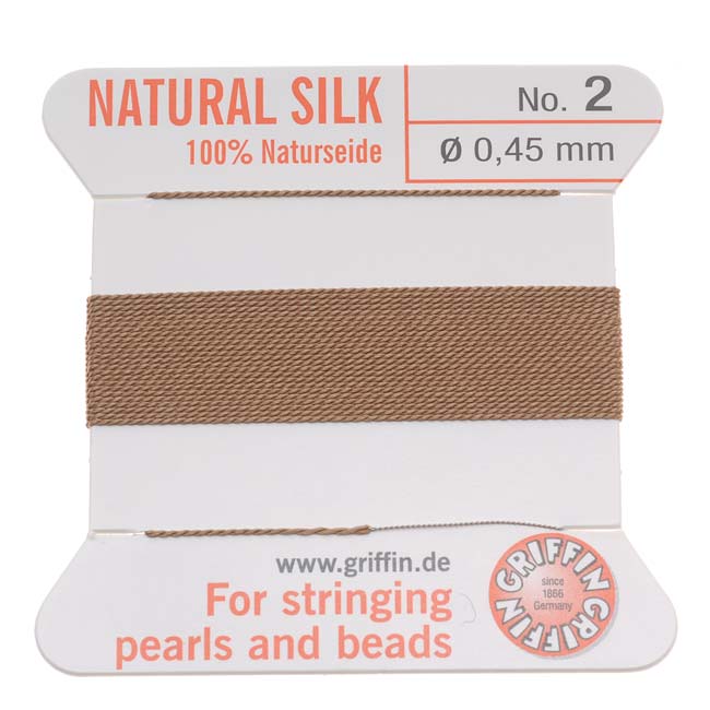 Griffin koord no.2 Beige 0,45mm - 2 meter