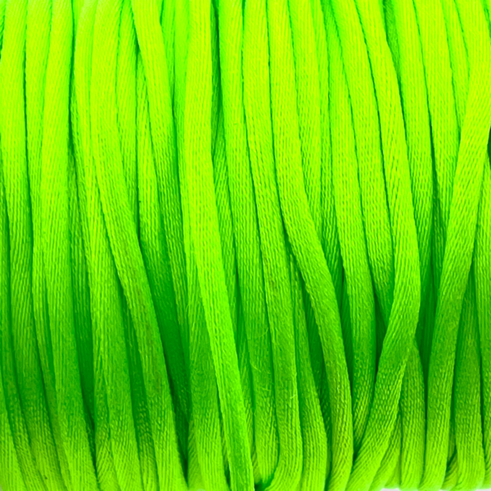 Satijn koord 2,5mm Fel groen - 3 meter